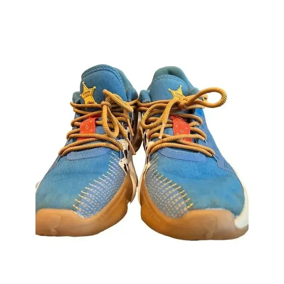 ADIDAS and D.O.M. #2 TOYSTORY WOODY SNEAKERS SIZE 6 - Picture 5 of 9